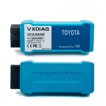 VXDIAG VCX NANO for TOYOTA TIS Techstream V10.10.018 Compatible with SAE J2534