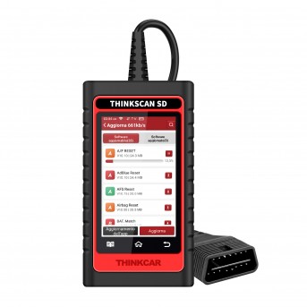 THINKCAR Thinkscan SD4 OBD2 Scanner Resets Full System Car Diagnostic Tool Code Reader Professional Scanner Tool