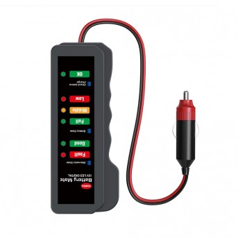 10pieces Battery Tester BM320 Cigarette lighter Version 12V Digital 6 LED Light Battery Alternator Auto Battery Analyzer