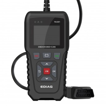 OBDII code Reader YA301 OBD 2 EDIAG Scanner Tool YA301 Support battery check Full OBD2 Functions free update PK KW850 CR3001