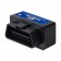 10 Pieces New Arrival V1.5 Black Version mini ELM327 wifi OBD2 Auto Diagnostic Scanner ELM 327 OBDII car Tester Tool 