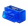 10 Pieces PIC18F25K80 Chip Blue version Super OBD2 ELM327 WIFI V1.5 Hardware Stable Function WIFI Module Works Android/iOS mini ELM 327 WI-FI scanner