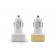 New Arrival Max 3 Port Car USB Charger Mini Mobile Phone Charger for iPhone 6/5/4S for Samsung Galaxy Multi-color Optional