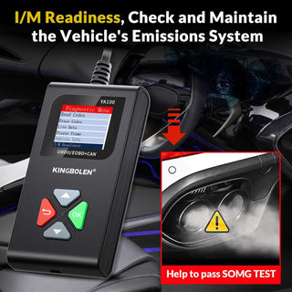KINGBOLEN YA100 OBD2 Scanner Engine Fault Code Reader
