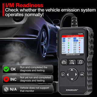 KINGBOLEN YA200 OBD2 Scanner Car Code Reader