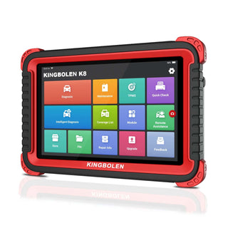 KINGBOLEN K8 Full Systems ECU Coding Bi-Directional OBD2 Scanner with 2 Years Update